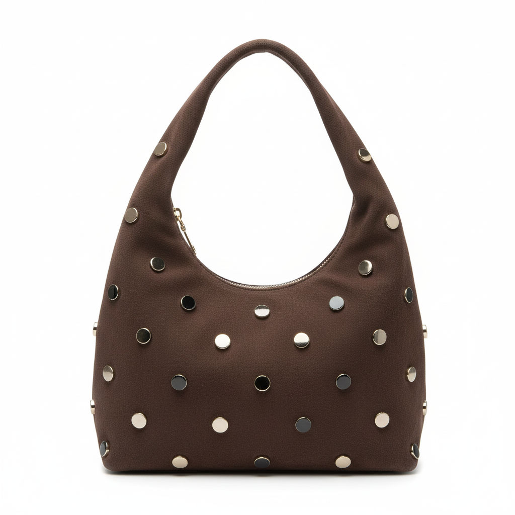 Bolso marrón espejos